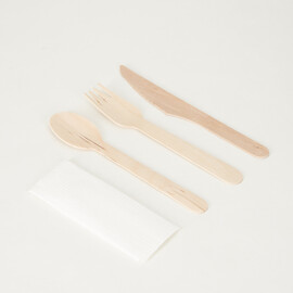 MyChef Wooden Cutlery 4 in 1